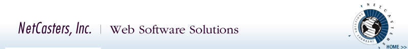 NetCasters, Web Software Solutions